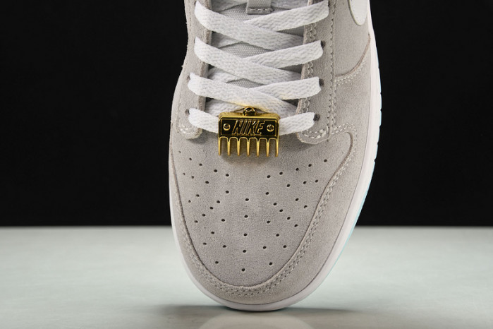 nike dunk low barbershop grey - dh7614-500