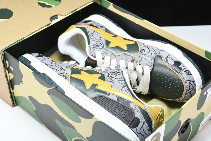 a bathing ape bape sta low copshoe bp-029