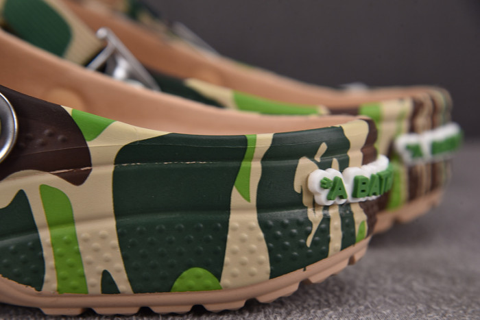 Cr*0*s classic clog a bathing ape abc copshoe bp-223
