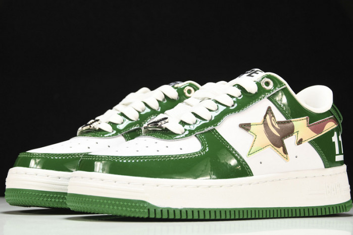 a bathing ape bape sta low copshoe bp-060