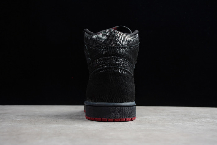 air jordan 1 retro high og black/gym red dc7071-001