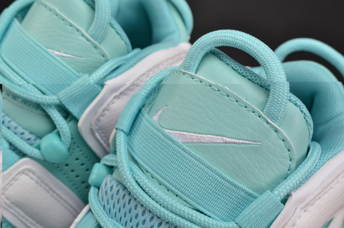 nike air more uptempo gs “island green” womens 415082-300