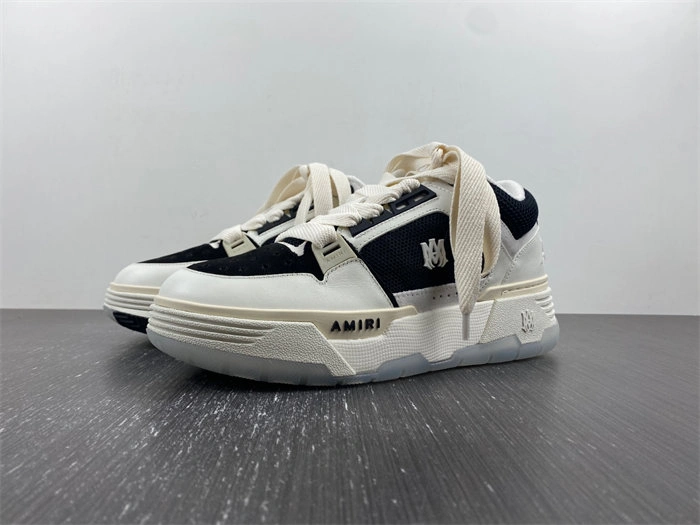 AllSeason AMIRI Skel Top Low White Light Grey Black 5954