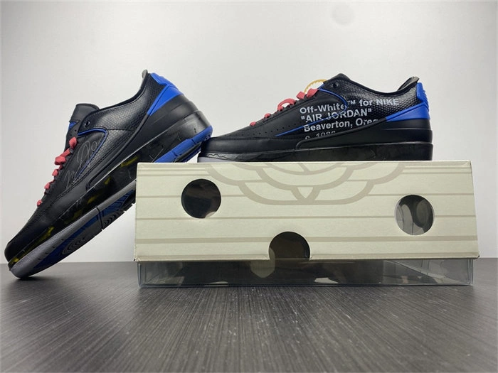 Resilient Jordan 2 SP Off-White Black Blue DJ4375- 3790