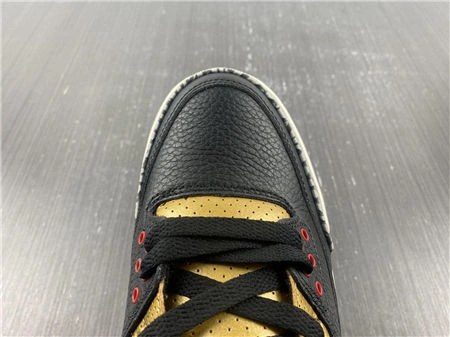 Jordan 3 Retro Black Cement Gold CK9246- SoftTouch 3832