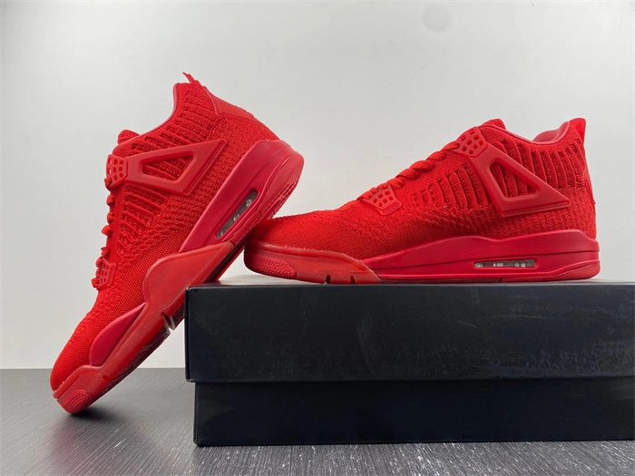 Jordan 4 Retro Flyknit Red  AQ3559- Sophisticated 3937