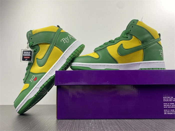 SoftTouch Nike SB Dunk High Supreme By Any Means Brazil DN3741- 4717