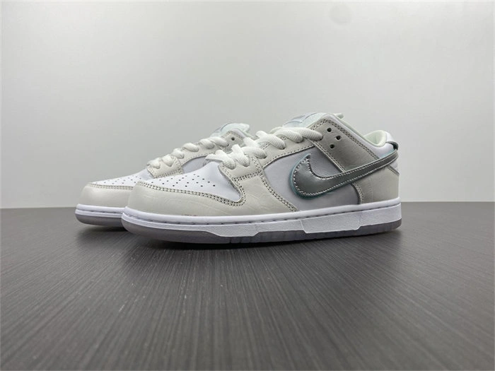 Popular Nike SB Dunk Low Diamond Supply Co White Diamond BV1310- 4842